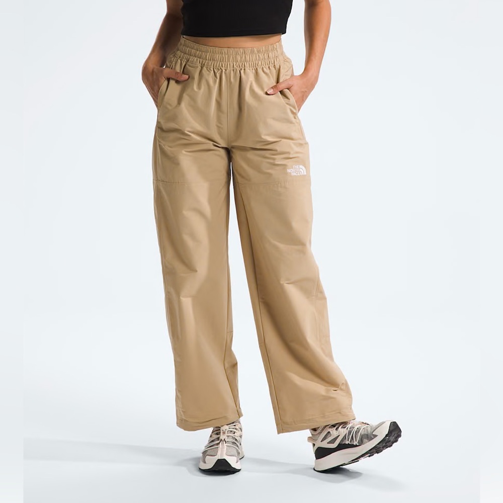 The North Face Women's TNF Nylon Easy Pants, Size: XL, Khaki Stone Tan
